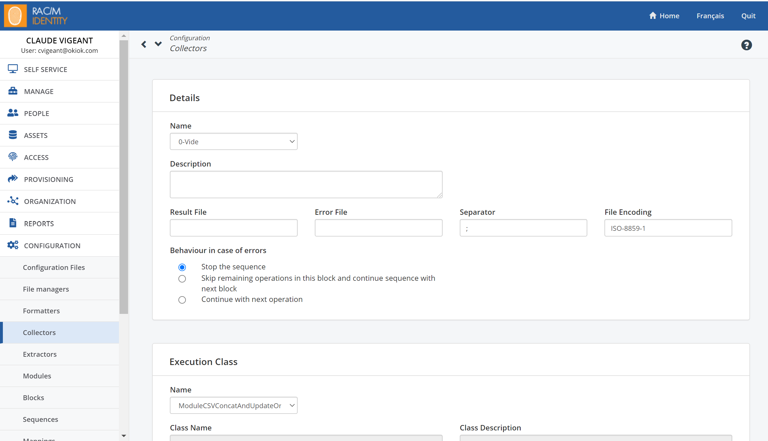 Importing a CSV File