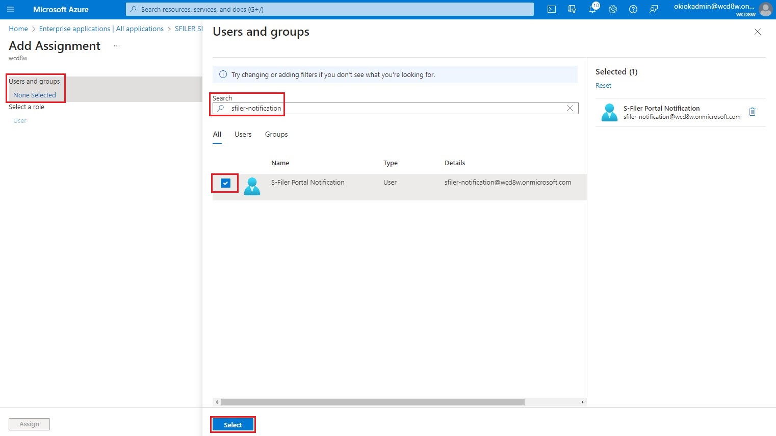 azure-assign-user-select