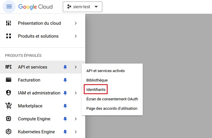 identifiants-api