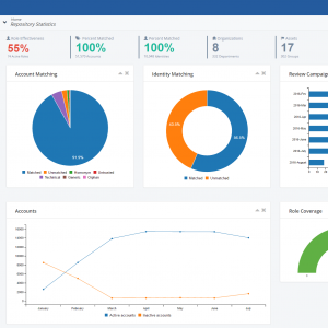 Rac/M Identity repository statistics interface demo